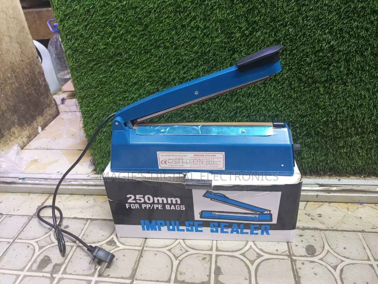 Highly Recommend 250mm Plastic Impulse Sealer