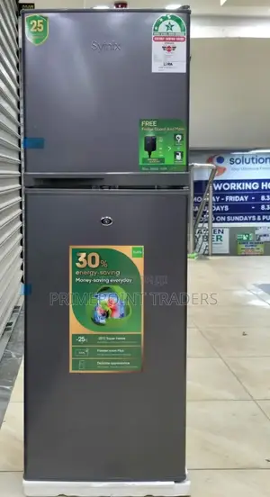 Syinix Double Door 138l 
Refrigerator° 
