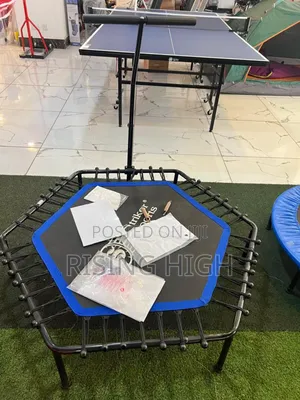 Compact Mini Trampoline With Handle Support