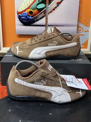 Puma Speedcat White Brown Sizes:38-45