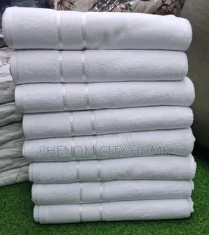 High Quality Large Towels a Available.