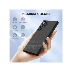 Samsung Galaxy S25 Ultra Black Original Silicone Case/ Cover