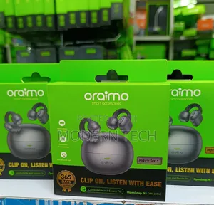 Oraimo Opensnap N Clip-on Bluetooth Wireless Earbuds