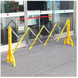 Heavy Duty Reflective Plastic Gate For Area Restrictions