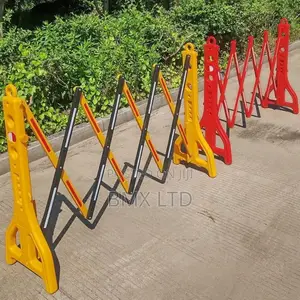 Bright Colored Folding Barrier For Traffic Safety Control