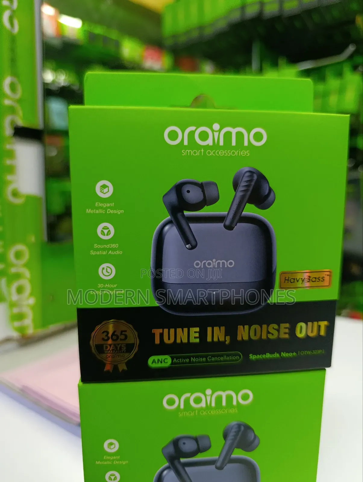 Oraimo Spacebuds Neo Plus Wireless Bluetooth Earphones