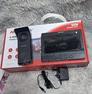 Hikivision Door Bell 4 Wire Hd Video Intercom Kit