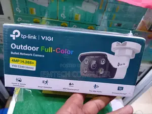 Tp Link Vigi C340 4mp Outdoor Full-Color Bulletcamera