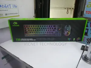 T50 RGB Wireless Backlight Gaming Keyboard and Mouse