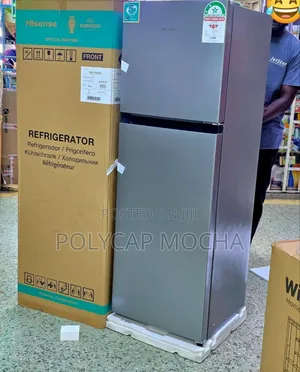 Hisense 154l Ref154dr Double Door Refrigerator – Silver
