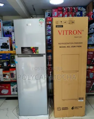 Vitron Vdr170ds 170 Liters Double Door Fridge Silver