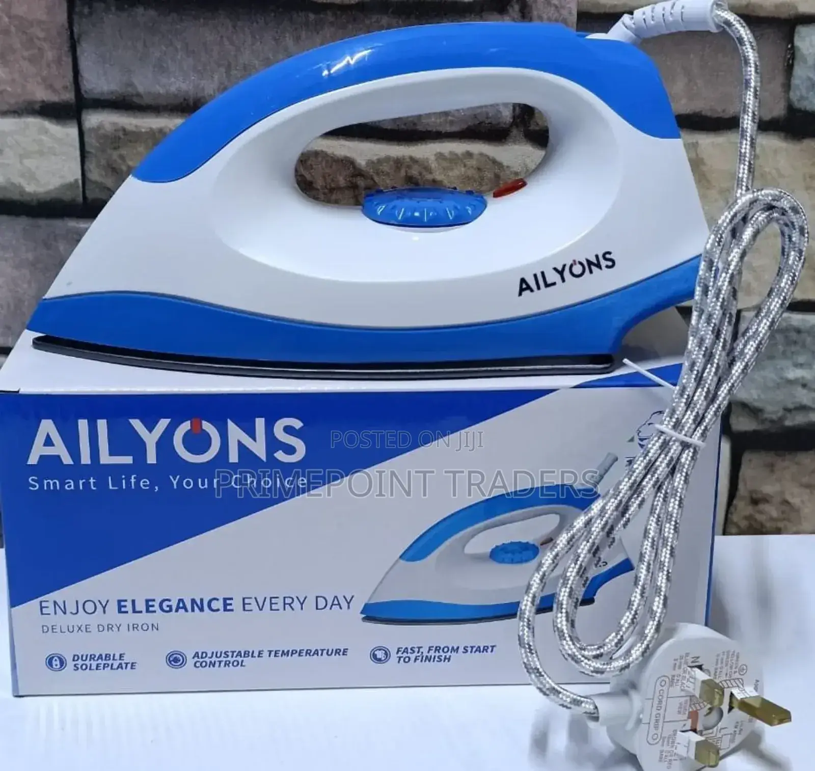 Ailyons Hd-198a Electric Dry Iron Box ^