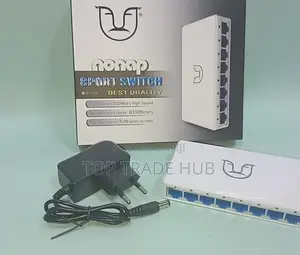 Alpha 8 Port Ethernet Switch 200mpbs Max Speed