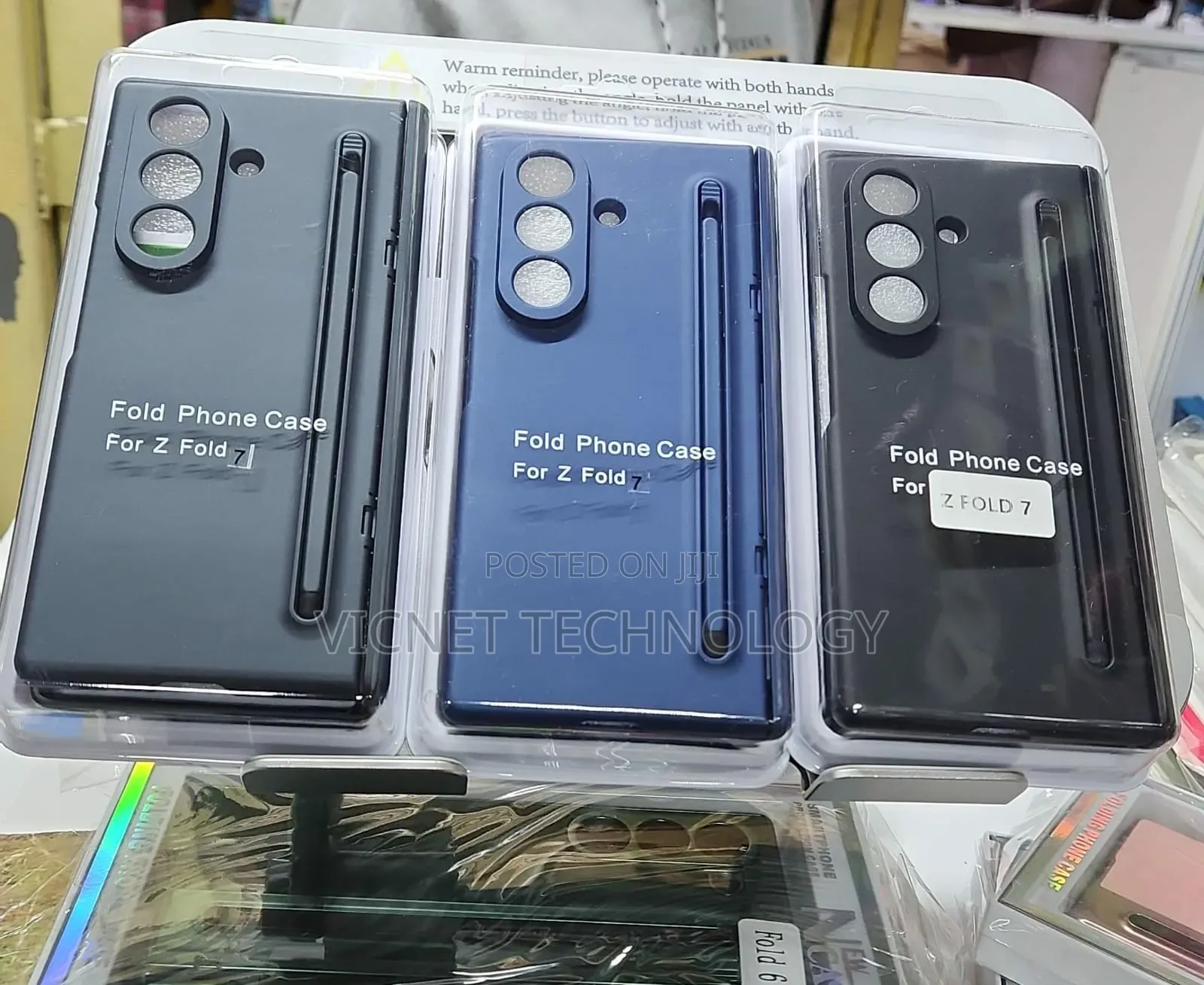 Samsung Fold 6 S Pen Back Case With Protector