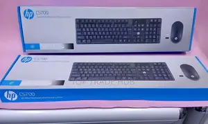 Sleek Hp Cs700 Wireless Keyboard And Mouse Combo