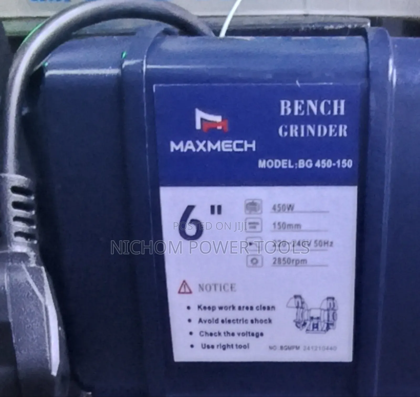 Maxmech Bench Grinder/6inch Bench Grinder