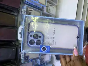 Casekoo Border Center Transparent for iPhone 14 Pro Max