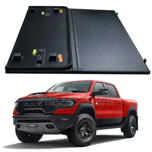 Tri-Fold Folding Hard Tonneau Cover Suits Crew Cab
