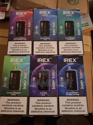 Irex Puffs Rechargeable With Smart Touch.