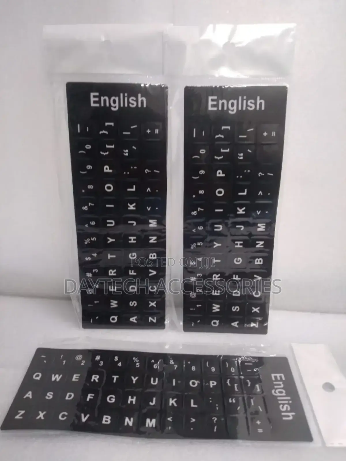 Universal English Keyboard Stickers.