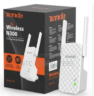 Tenda Wireless N300 Universal Range Extender (300mbps)