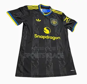 New Season Manchester United 3rd Jersey 25/26 Black Kit