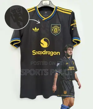 New Season Manchester United 3rd Jersey 25/26 Black Kit