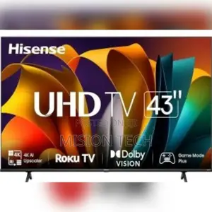 Hisense 43′′ Inch Uhd Frameless Smart Tv 43a6nken