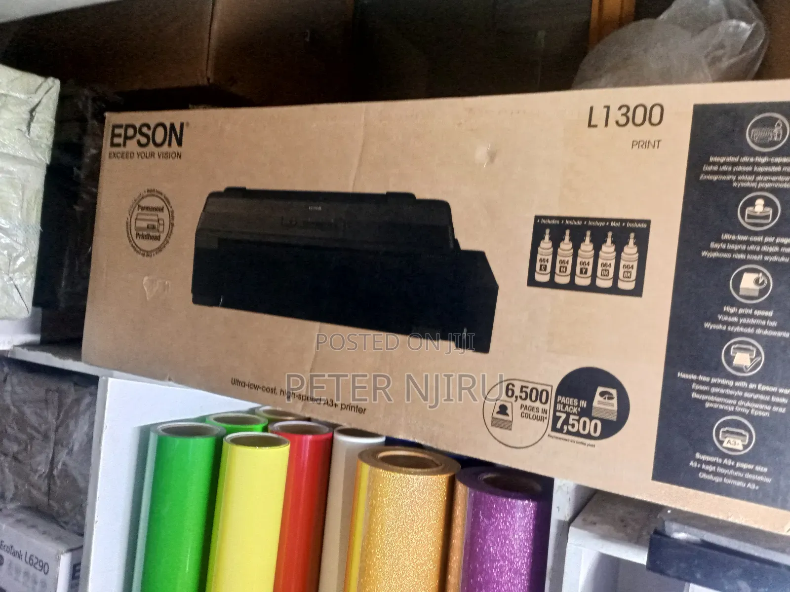 Epson L1300 A3 Ink Tank Printer
By Epson