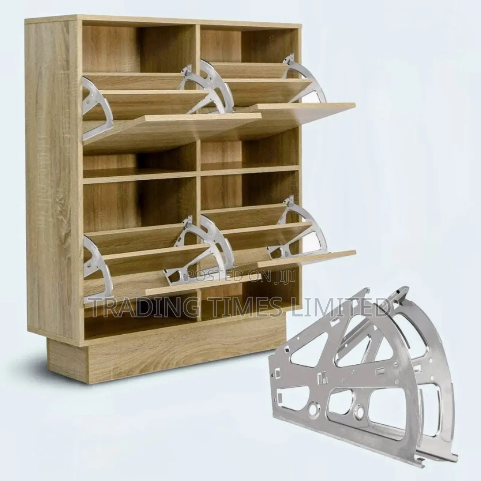 2 Layer Shoe Rack Organizer Brackets/Hinges