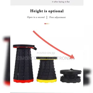 Folding Stool With Adjustable Height