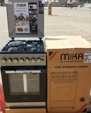 Mika 50*60 Standing Cooker, 3 Gas Pool With Jet Burners✓