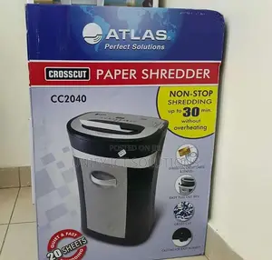 Atlas Cc2040 Shredder ` Atlas Cc2040 20 Sheets ' Cc 2040