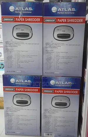 Cc2040 Atlas Shredder || Atlas Cc2040 20sheets
