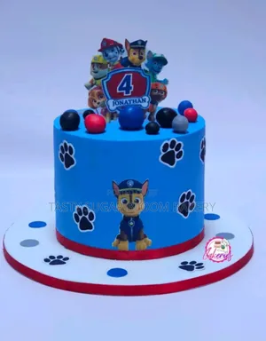 Birthday Blue Thyme Cake