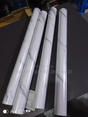 Brilliant White Marble Contact Paper Available