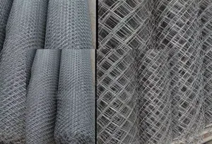 Galvanized Chain Link, 12.5g, 80x80, 6ft Height