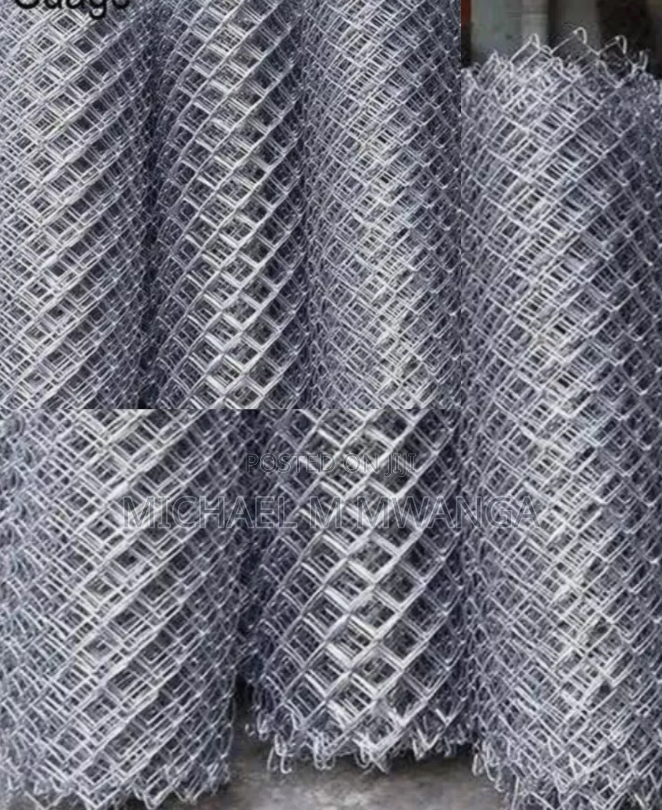 80x80 Chain Link Mesh, 12.5g, 7ft Height