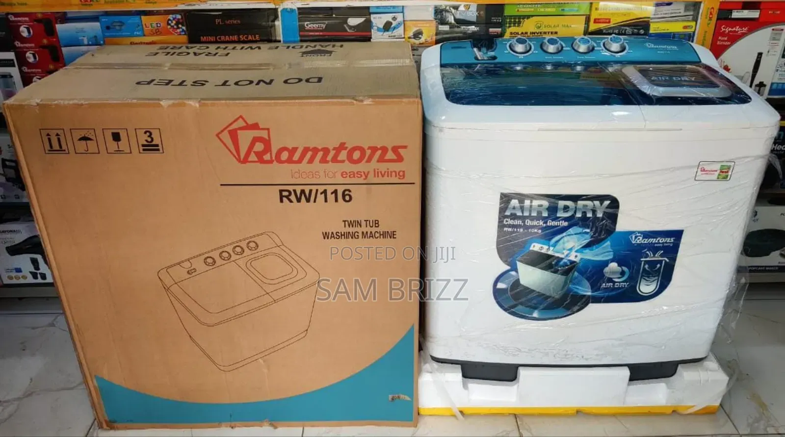 Ramtons Washing Machine 10kgs