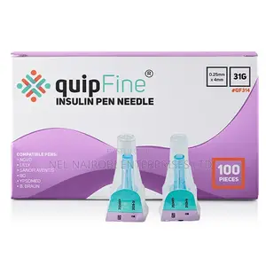 Quipfine Insulin Pen Needle 31g (0.25mm X 4mm)100s