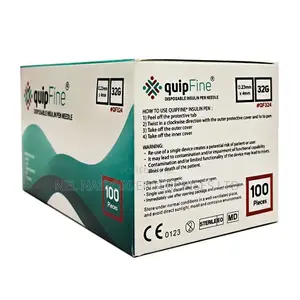 Quipfine Insulin Pen Needle 32g (0.23mm X 4mm)100s