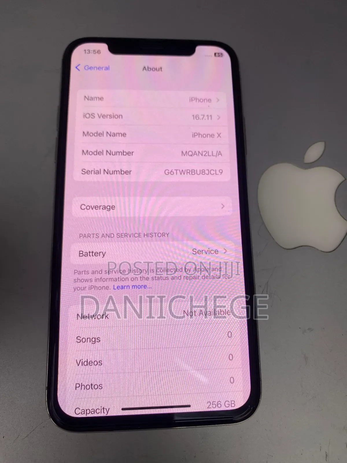 Apple iPhone X 256 GB White