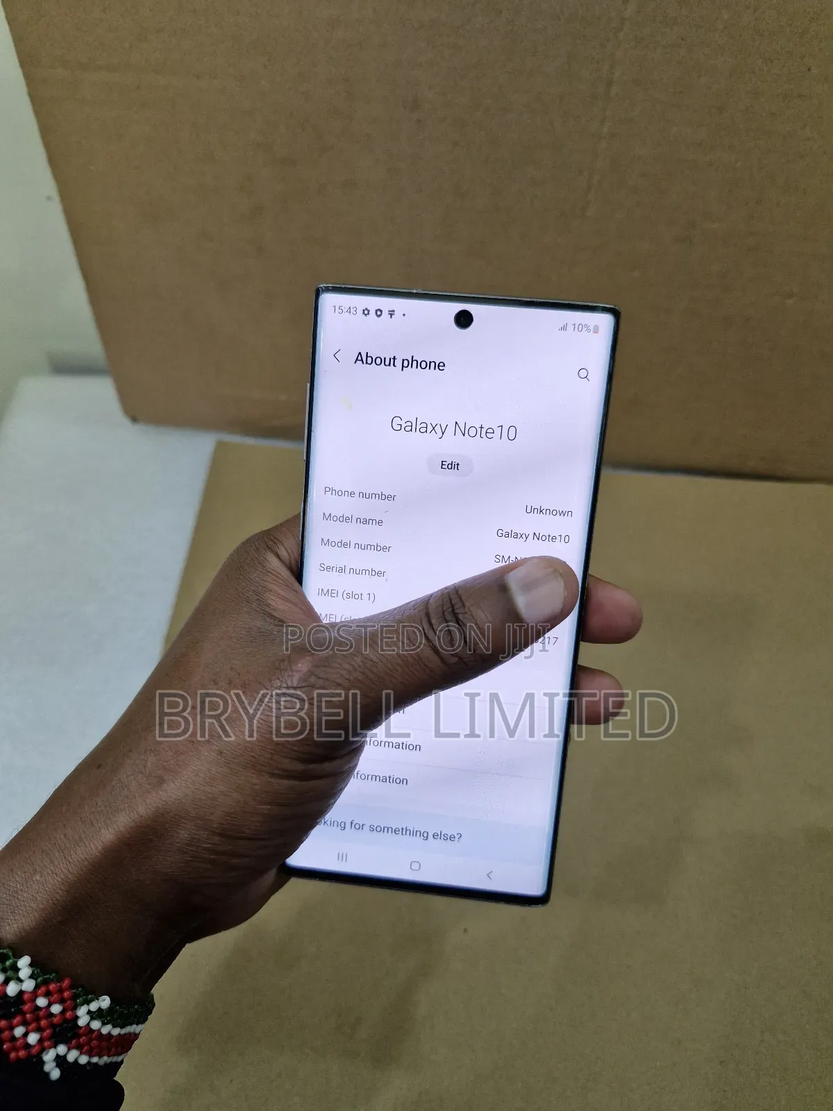 Samsung Galaxy Note 10 5G 256 GB Silver