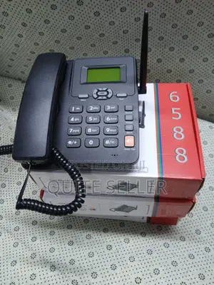 New Advanced 6588 Landline Wireless Deskphone With Fm Radio