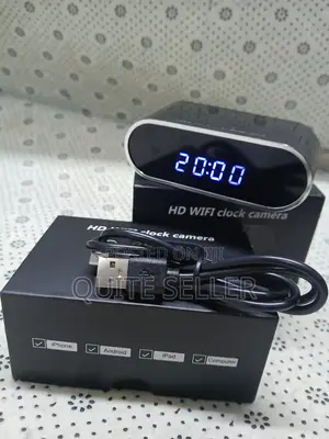 Wifi Spycamera Hidden Camera Clock With Nightvision