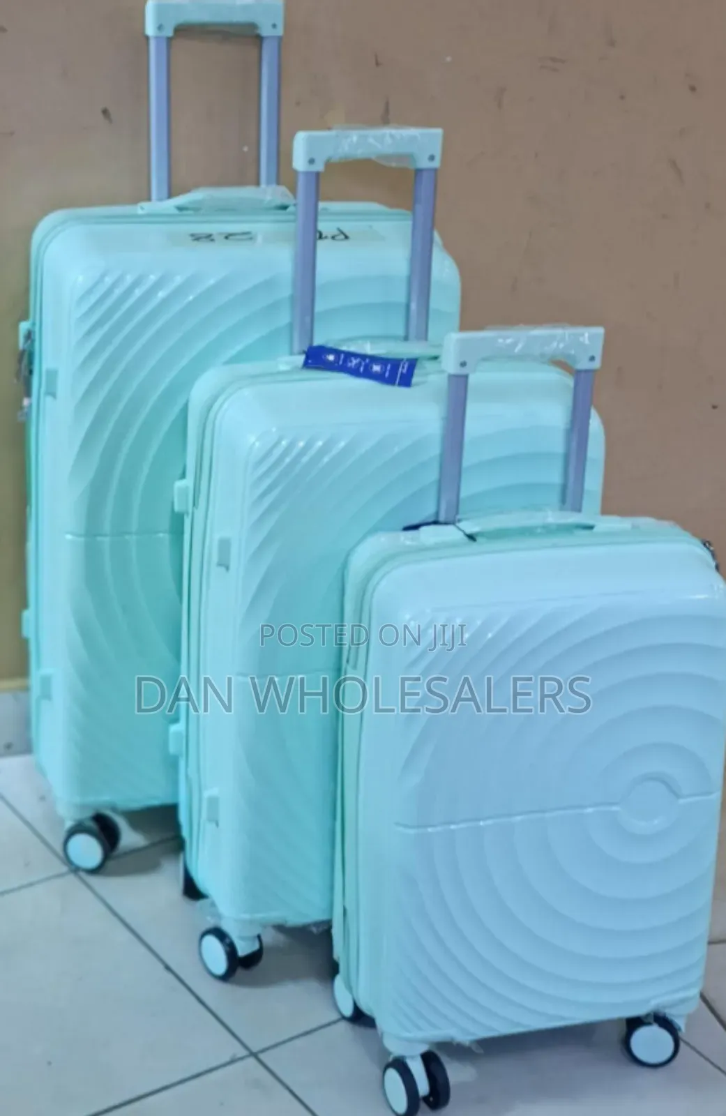 3in 1 Unbreakable Pp Suitcase*