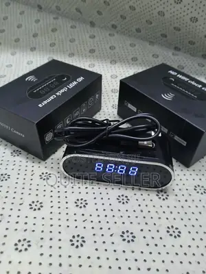 Wifi 1080 Mini Camera Motion Detection Clock CCTV