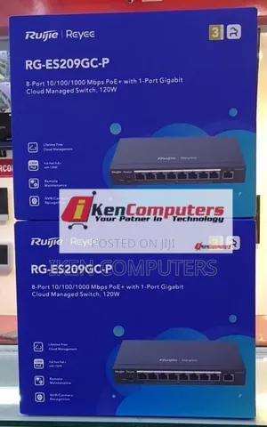 9-port Gigabit Cloud Managed Poe + Switch