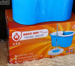Magic Mop Rotating 360 Spin Mopper and Bucket Set 