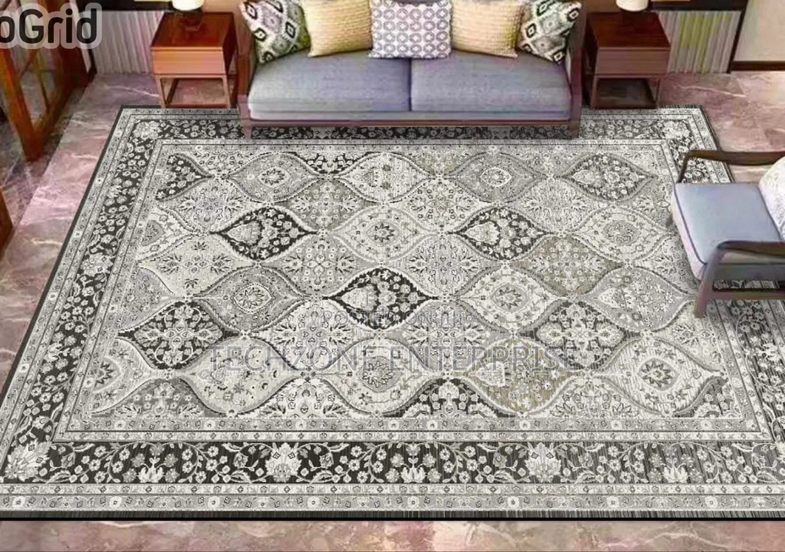 Comfortable Modern 7*10 3d Carpet 